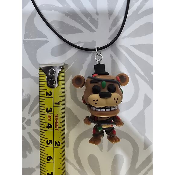 Five Nights at Freddy’s Funko Pop Necklace – Reworked Pendant on Black Cord - Picture 10 of 11